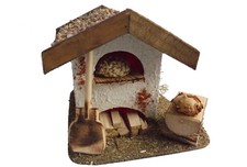 Backofen, Backhaus für Krippe, 3,5V Krippenbeleuchtung, Krippenzubehör, 40663