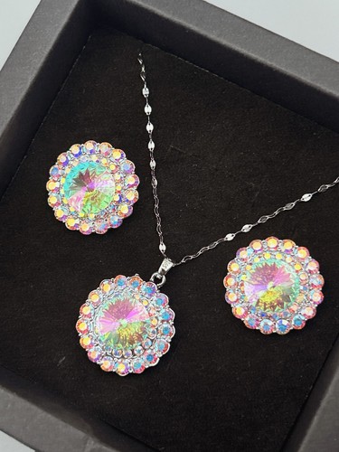 Luxus schmuckset silber kette - luxus,