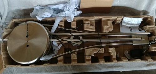 Led deckenfluter silber - led,