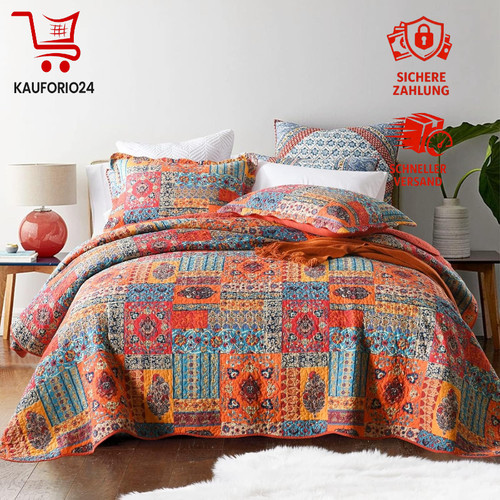 Tagesdecke patchwork baumwolle - tagesdecke,