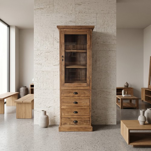 28904 vitrine bücherschrank - vitrine,