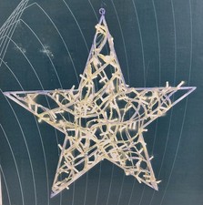 LED-Stern PROFESSIONAL OST124SN1, Alum, 80x20x79.5cm, 124 LEDs, warm- kaltweiß N