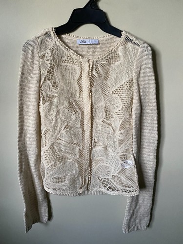 Zara strickjacke oberteil - strickjacke,