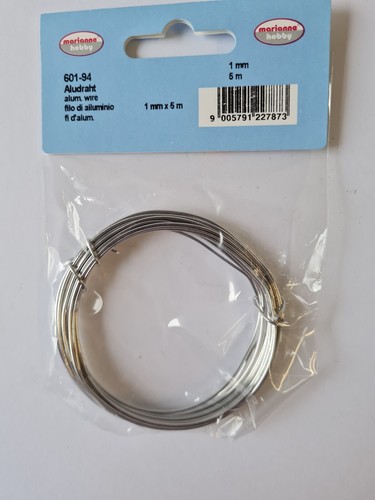 Aludraht 1mm stark - 1x, 5m