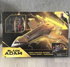 Black Adam Hawk Cruiser Patrol inkl. Black Adam und Hawkman Actionfiguren DC