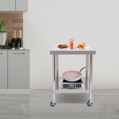 60x60cm edelstahltisch mit - edelstahltisch,