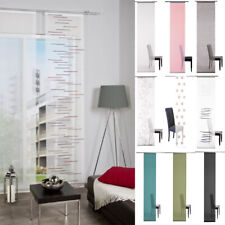 Schiebevorhang 60x245 cm Flächenvorhang Technik Set Vorhang Schiebegardine Druck