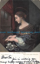 R093595 Matrize Heilige Cacilie. Carlo Dolci