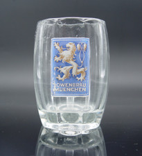 Alter Glas Bierkrug