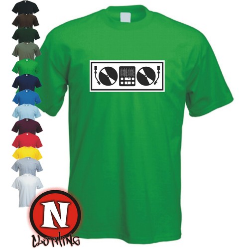 Plattenspieler shirt club - t-shirt,