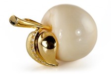 Edler Apfel Anhänger mit 10