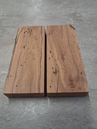 2er set apfelholz gestockt - set,