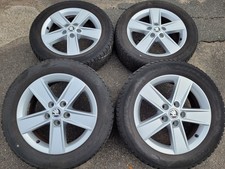 Skoda Octavia III (5E) original 16 Zoll Alufelgen mit Winterreifen 205/55R16 91H