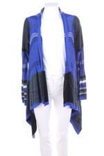 Ohne Label Strickjacke Cardigan asymmetrischer Schnitt D 42 lavendelblau