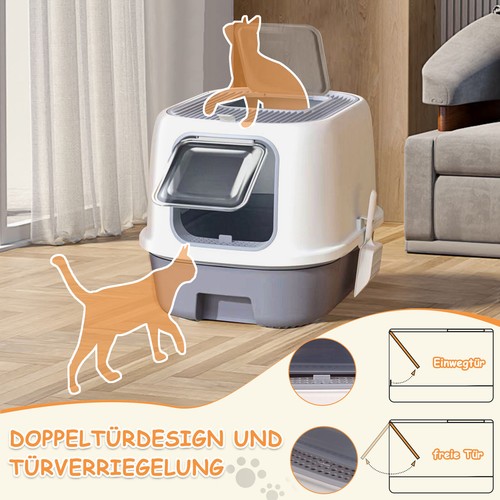 Freetoo katzentoilette xxl mit - katzentoilette,