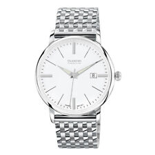 DUGENA Premium Festa Herren Armbanduhr 7000166 Saphirglas Datum