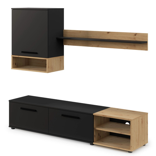 Wohnwand anbauwand vento - anbauwand,