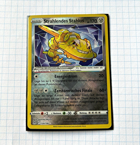 Pokémon tcg strahlendes - pokémon,