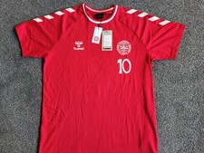 Dänemark org. "Hummel" Sonder-Trikot Eriksen #10  2021/22 Gr. L  Neu mit Etikett