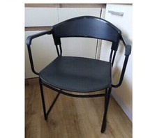 assisa® Design Stühle "Paolo Favaretto" Italy black Büro Balkon TOP UVP 330,00€