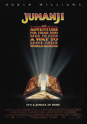 Jumanji filmplakat - (1995),