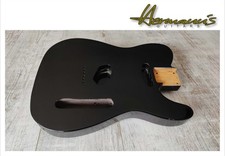 Tele Roasted Swamp Ash Body, 3-teilig, Finish Schwarz/ Black, Gewicht  2,0 kg