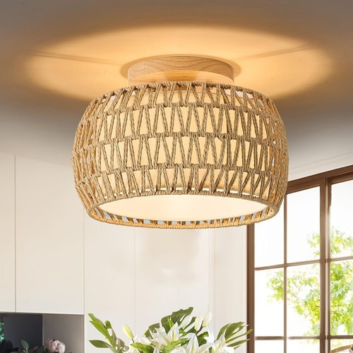 Deckenleuchte rattan - deckenleuchte,