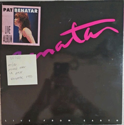 Pat benatar live - benatar,