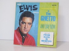 Vinyl Single Elvis Presley:  In The Ghetto / Any Day Now  (RCA Victor Germany)