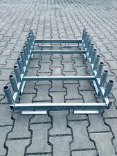 Stellrahmenpalette Zapfenpalette Rahmenpalette Gerüstpalette für 20 Rahmen