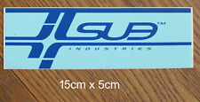 Vintage Sticker Aufkleber Sub Industries Snowboard Ski Mountain Outdoor 