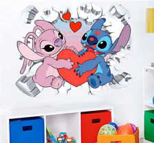 Lilo Stitch Wandtattoo Wandsticker Baby Mädchen Aufkleber Stich Kinderzimmer