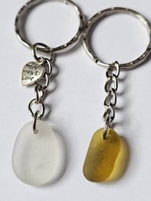 Meer Glas Schlüsselanhänger