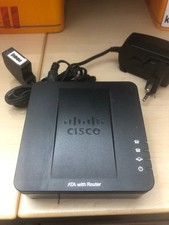 Cisco SPA122 ATA 2-Port 100 Mbps VoIP Analog Telefonadapter 2 FXS Ports
