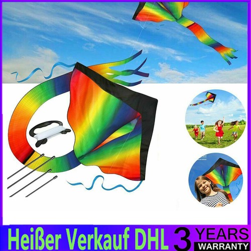 Rainbow kite 100m - rainbow,