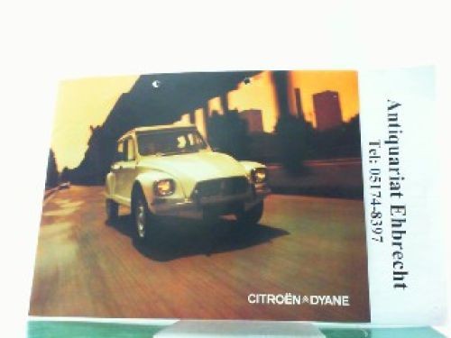 Citroen dyane - citroen, dyane.