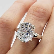 3 Karat Ovaler Schliff