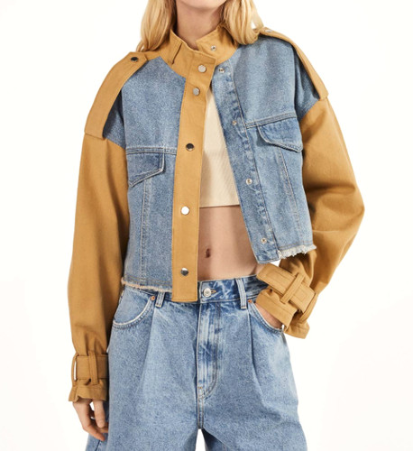 Bershka damen jeansjacke - bershka,