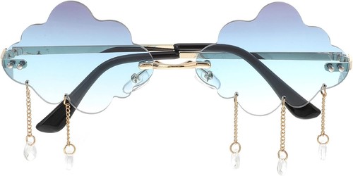 Randlose sonnenbrille grau - randlose,