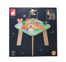 Janod - Activity Tisch ‘Jolie Prairie’ - Holz Spieltisch mit 7 Aktivitäten unvol