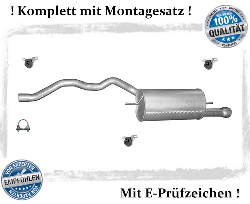 Endschalldämpfer t4 - endschalldämpfer,