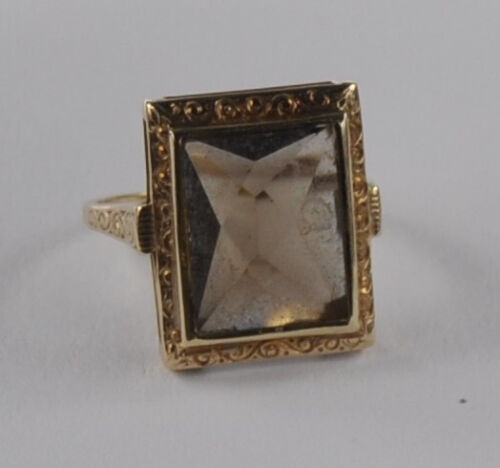 Solitär siegel ring rauch - siegel,