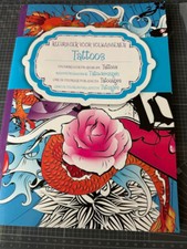 Tattoos Ausmalbuch für Entspannung tolle Tattoovorlagen zum ausmalen