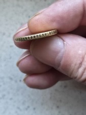 Fehlprägung Von 1999 50 Euro Cent.