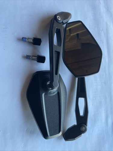 Lenkerspiegel paar schwarz - lenkerspiegel,