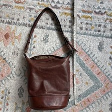 Tasche Handtasche echtes Leder braun Claudio Ferrici Bridge