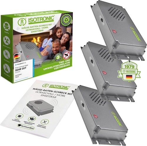 Isotronic mäuseschreck - 3x,