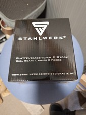 STAHLWERK Plattentragehilfe 2er Set Plattengriff Plattenträger Plattenheber