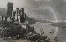 Stahlstich v. 1834. Burg