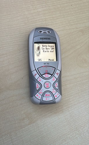 Siemens mc60 handy silber - mc60, handy,